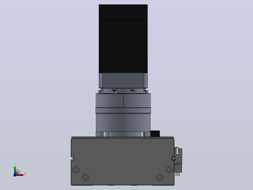 DMG170-TCM齿轮齿条模组直线滑台（电机直连）[DMG170-L16S400-DT750-C2U-TCM-P7]前视缩略图