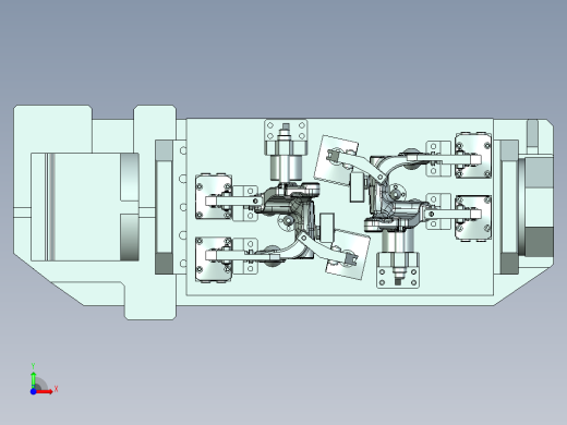 回转液压夹具、油压回转夹具前视缩略图