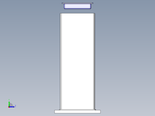 气缸层叠机构左视缩略图