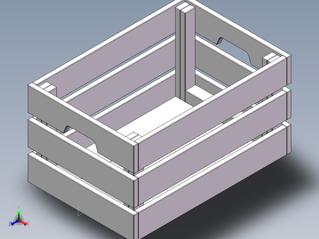 【SW】木制储物筐