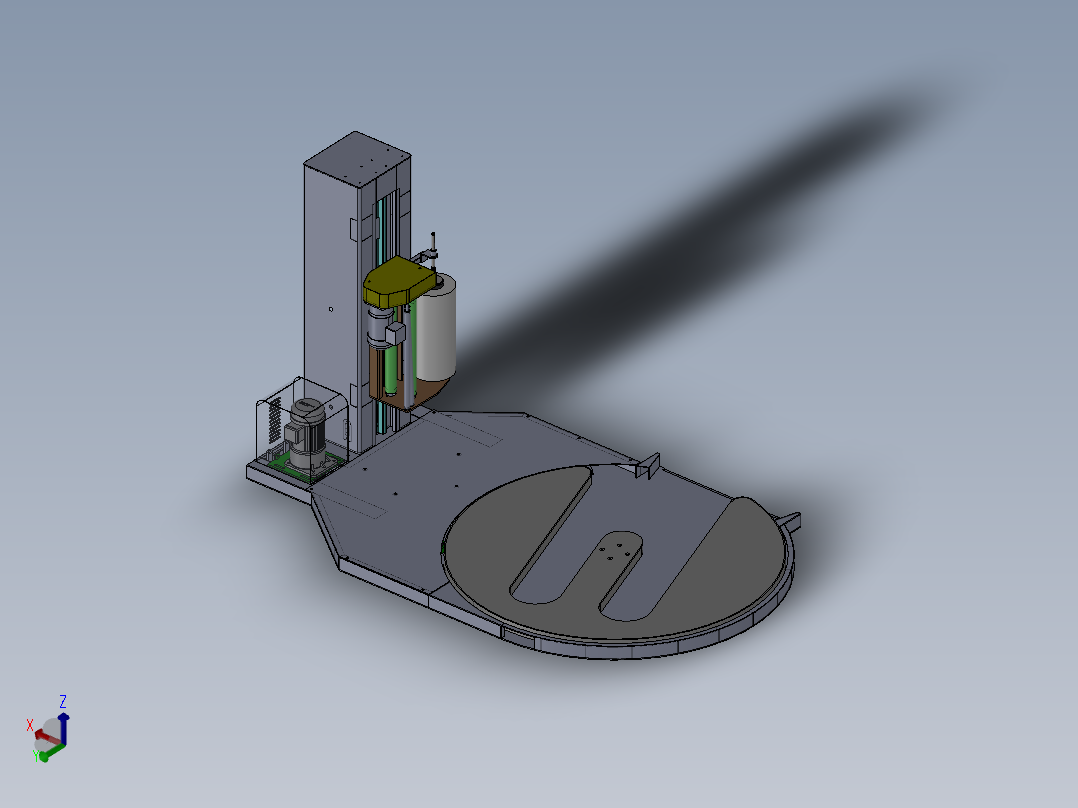 E172 M型叉车型缠绕机