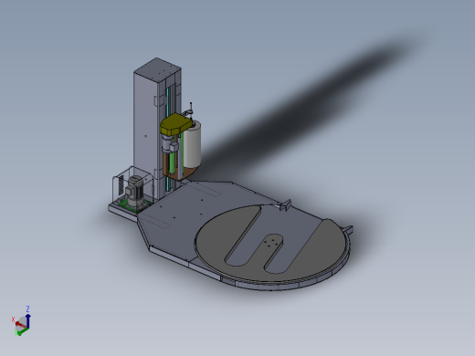 E172 M型叉车型缠绕机