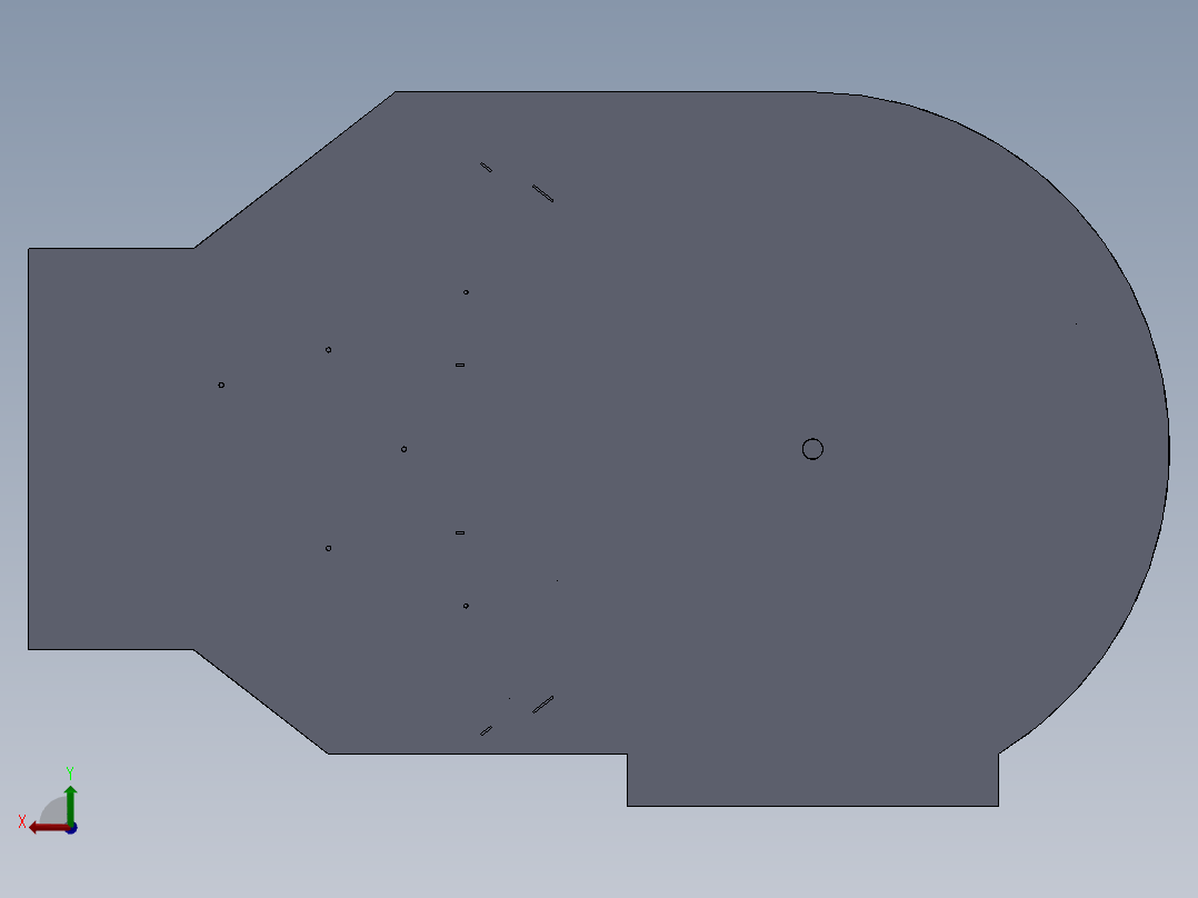 E172 M型叉车型缠绕机后视图
