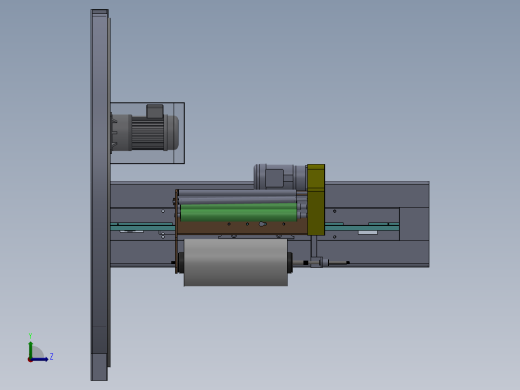 E172 M型叉车型缠绕机左视缩略图