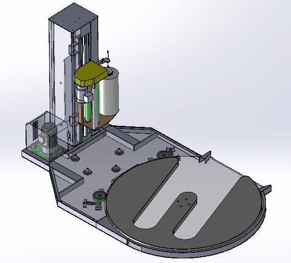 E172 M型叉车型缠绕机