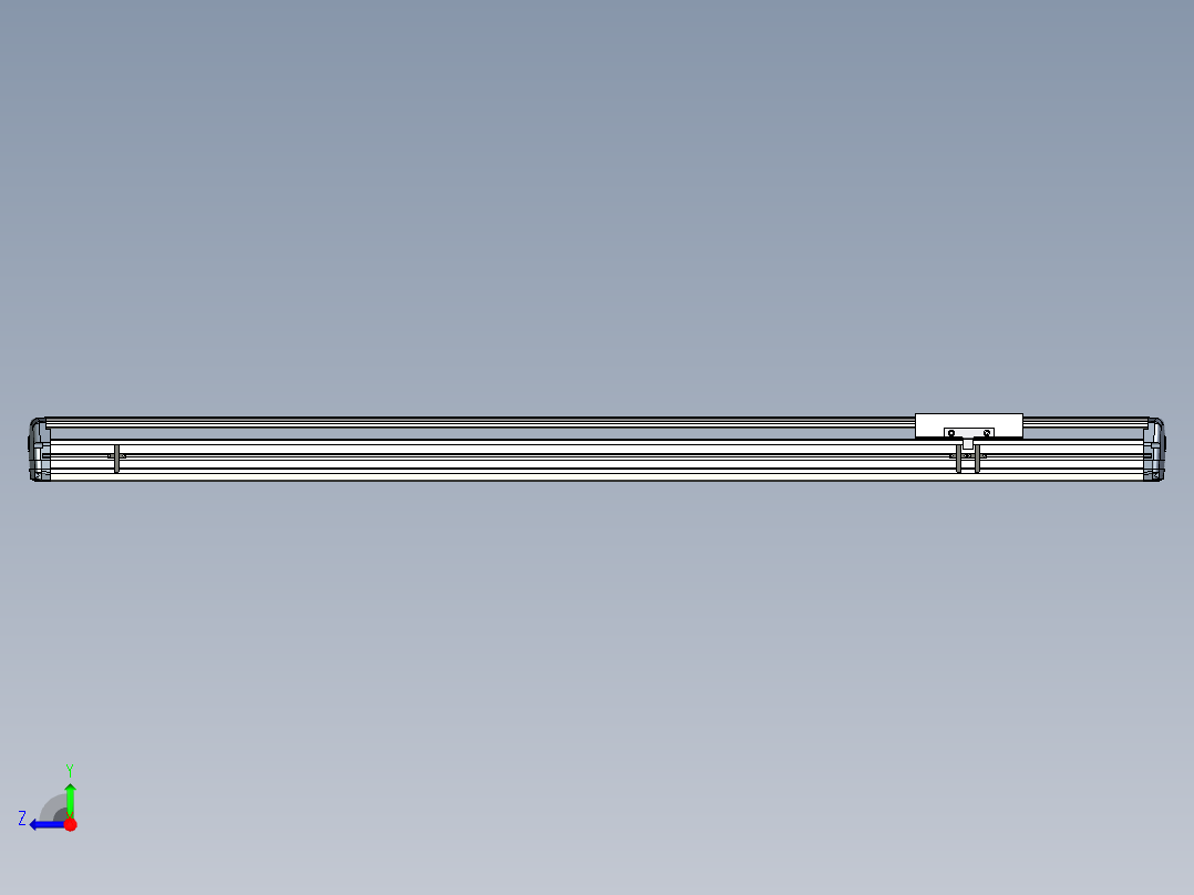 Toyo东佑达直线模组-ETH17-1200-M-組合-C4反右视图