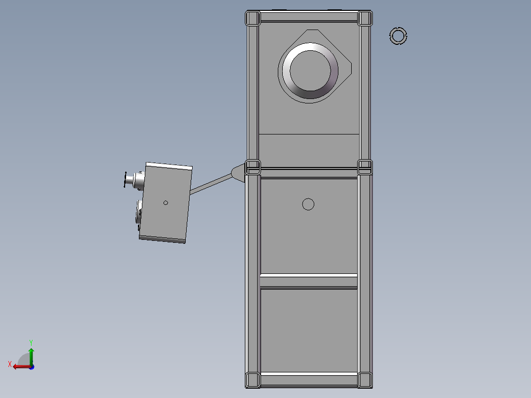 珠宝玉器研磨机后视图