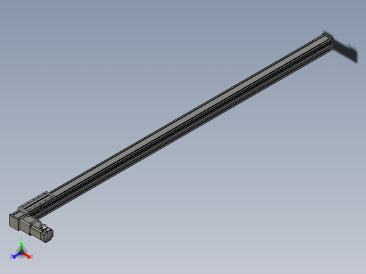 欧规系列-LB8-L150-S2300-BL-ZP75-C3正等轴测缩略图