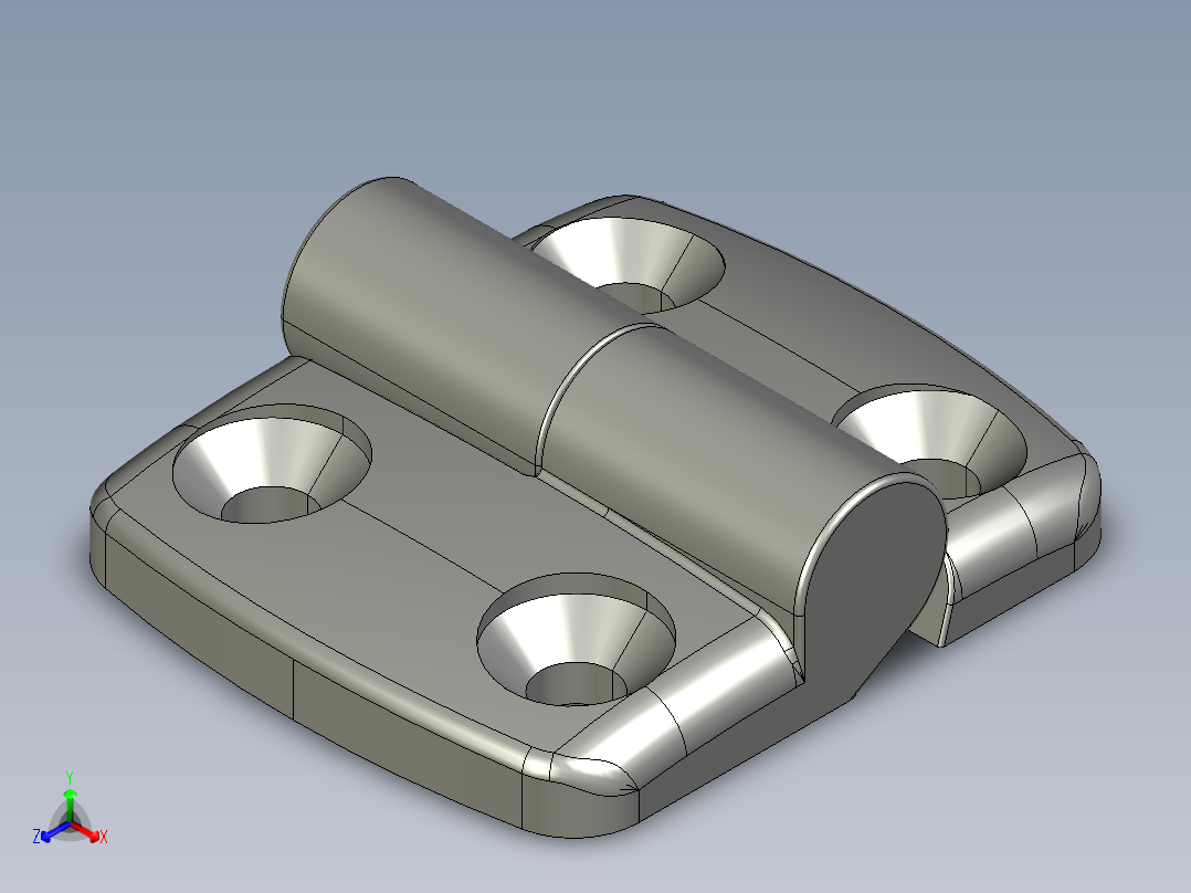型材-KJN 25-30 DETACHABLE COMBI HINGE LEFT 095K2530L00主视图
