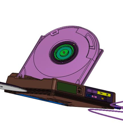 碟片光盘播放器详细结构