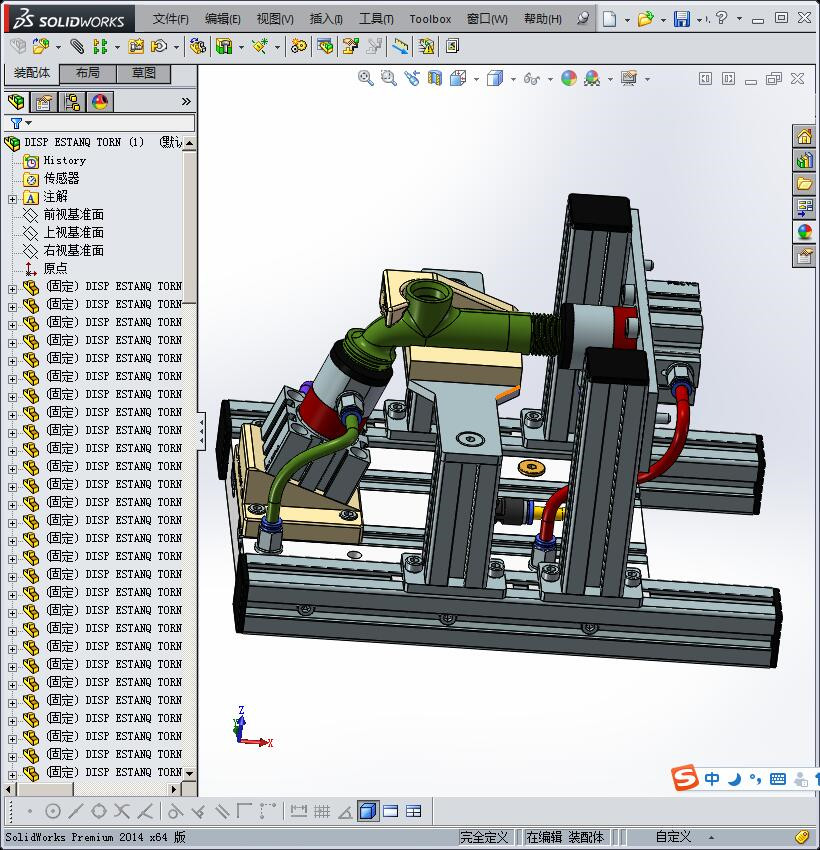 水龙头装置的密封性试验台架