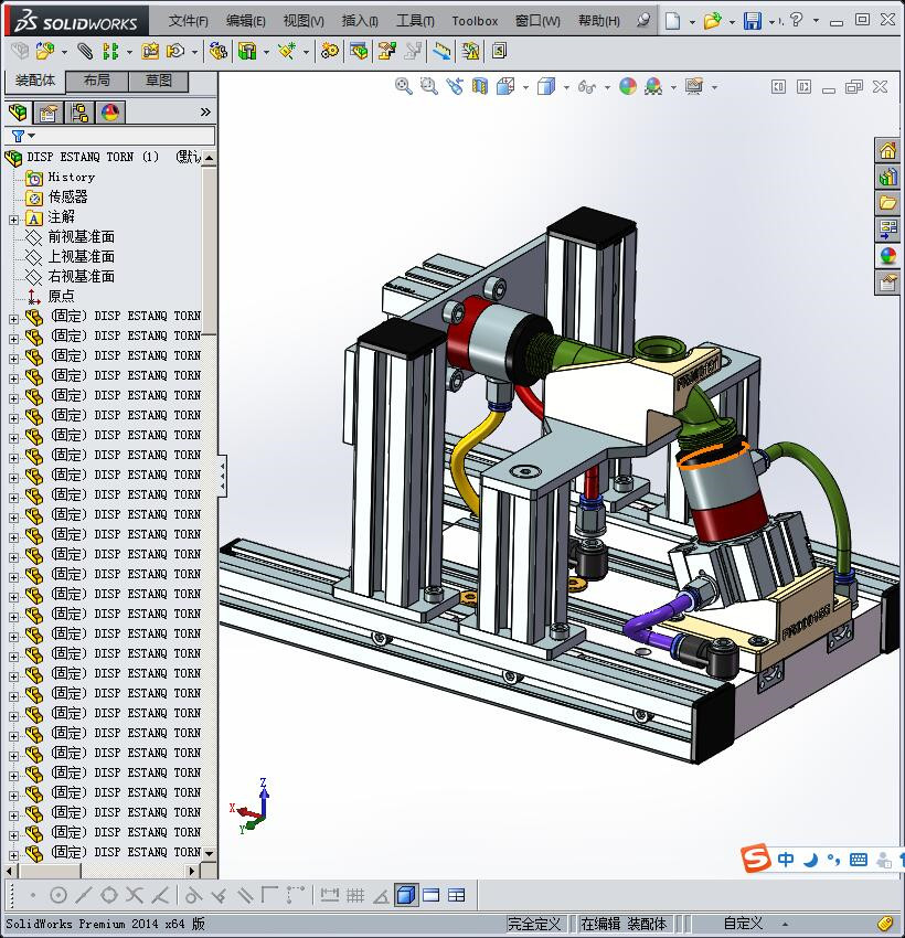 水龙头装置的密封性试验台架