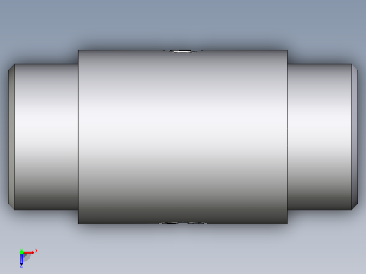 卡套式工业通用硬管接头EO_Weld_bulkhead_fitting_ESV30S71X俯视缩略图