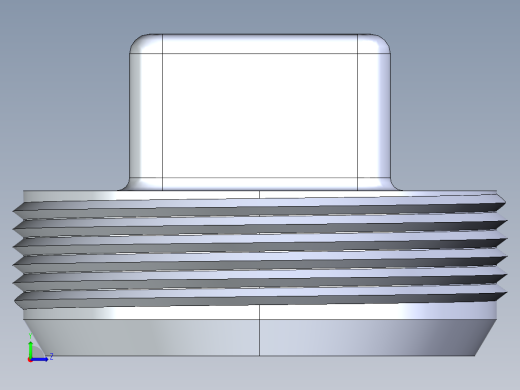 船舶管路系统S24B_SeaDrainPLUS_CleanPlug-MPT_37E177002_2in Sea Drain Plus - Plug - MPT左视缩略图