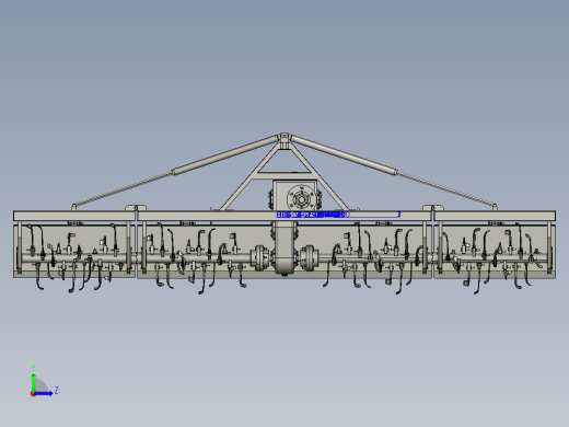 农业旋耕机左视缩略图