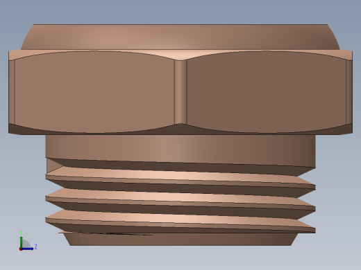 气动消声器左视缩略图