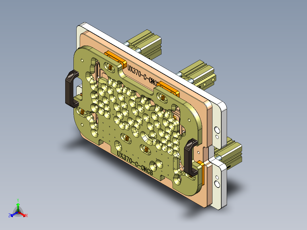 UX370-C-CNC8-1019正等轴测图