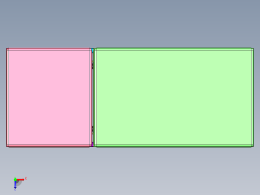 抬头折叠方管焊接床俯视缩略图