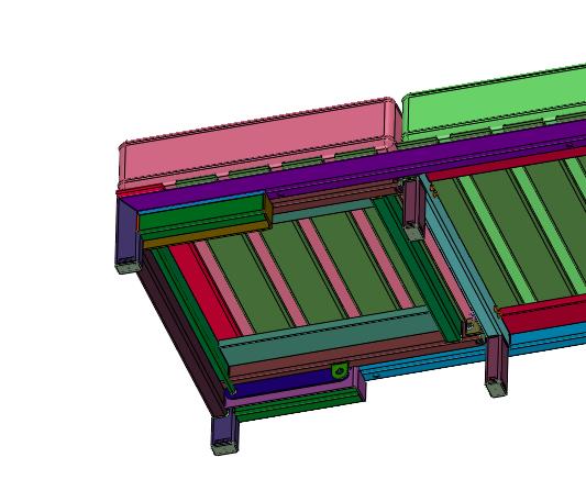 抬头折叠方管焊接床