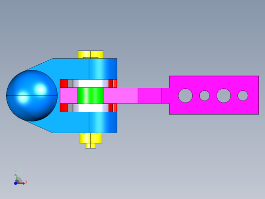德克斯TUNKERS气缸数模T5-01BA前视缩略图
