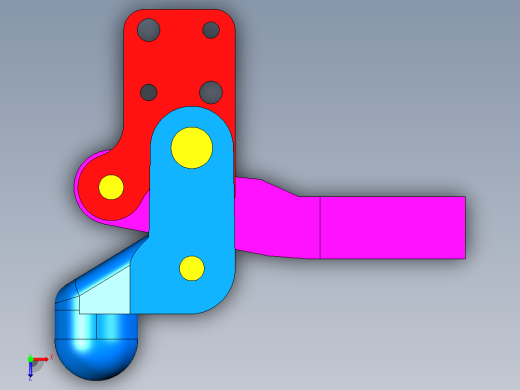 德克斯TUNKERS气缸数模T5-01BA俯视缩略图