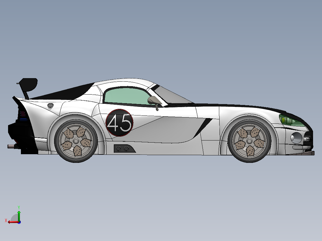 汽车车身 (49)后视图