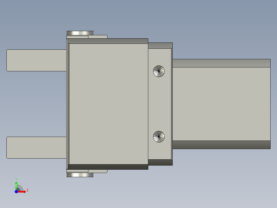 普通气爪PH12-20前视图
