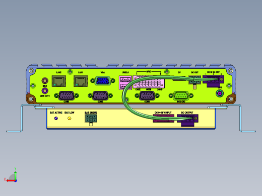 VTC6210车载通讯工业计算机后视缩略图