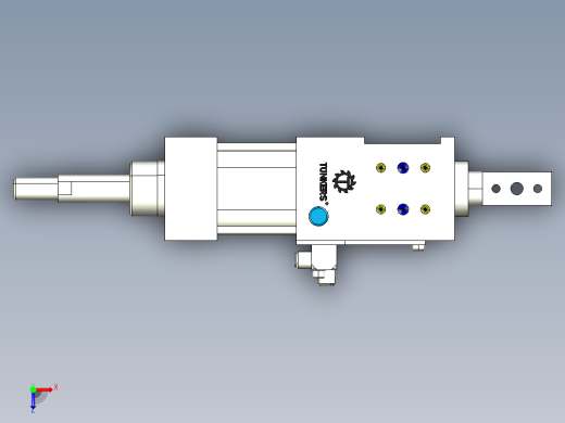 德克斯TUNKERS气缸数模SZK_40_A42_Z_T12_TUENKERS俯视缩略图