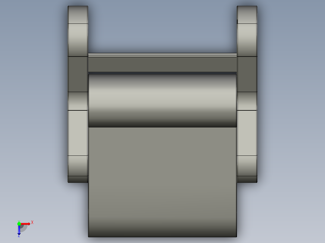 阿尔瓦 阿尔托 扶手椅俯视图