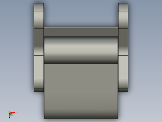 阿尔瓦 阿尔托 扶手椅俯视缩略图