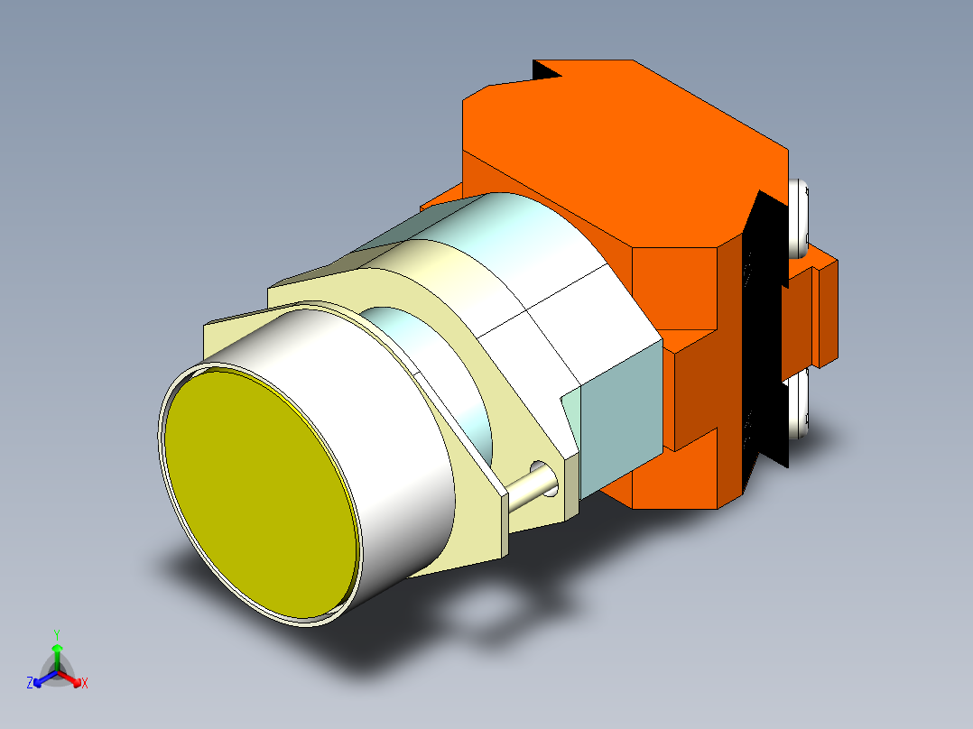 德力西电气LAY8-11BN 黄
