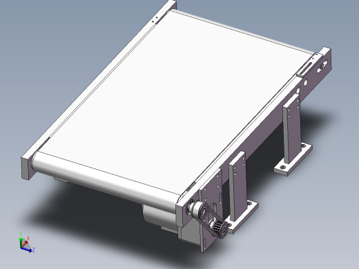0.59米0.32米皮带输送机构