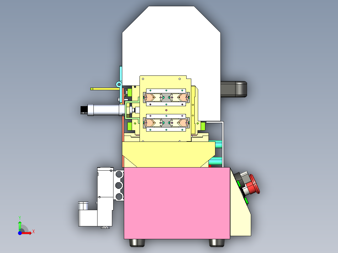 A2004251-电线扭转机前视图