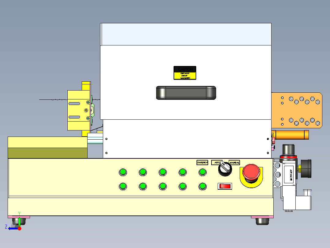 A2004251-电线扭转机右视图