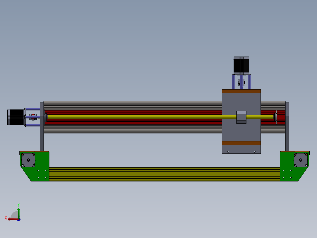 Maxi CNC 1500x1000后视图
