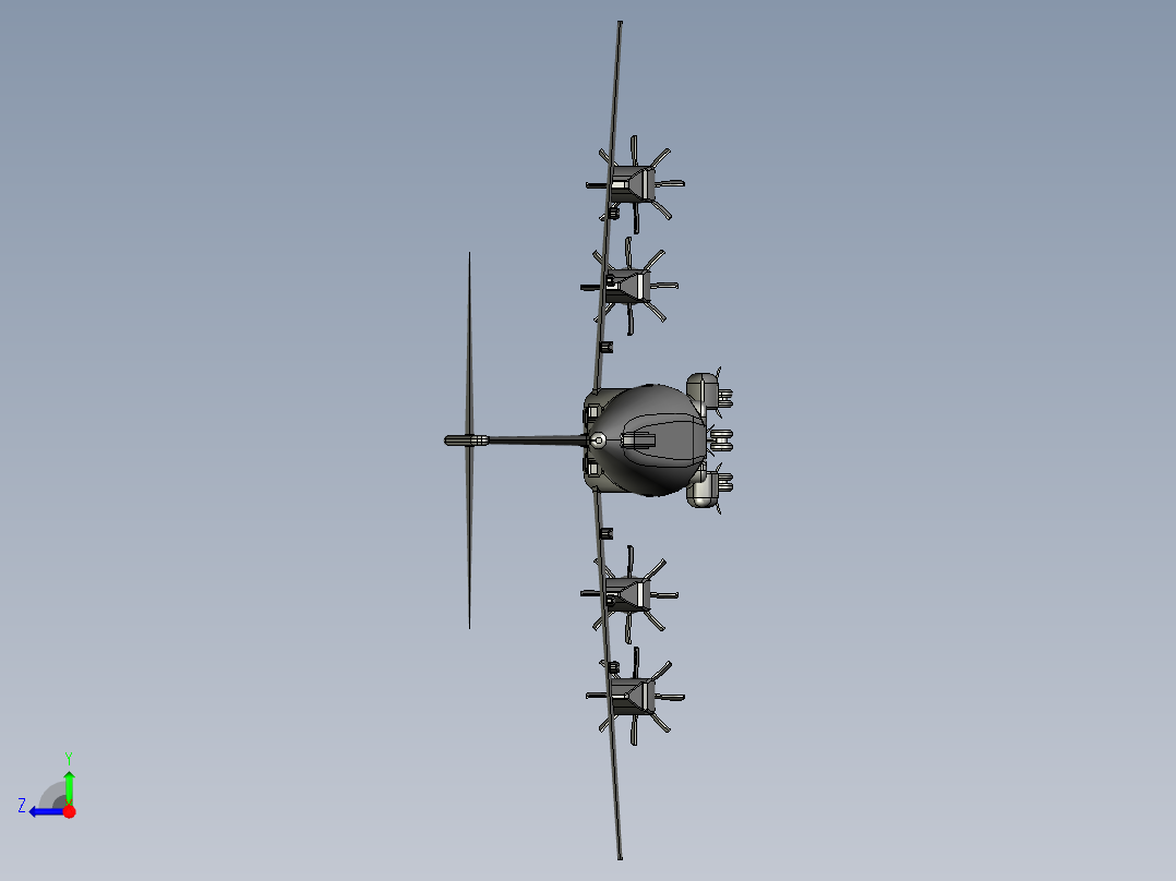 A400M战略运输机右视图