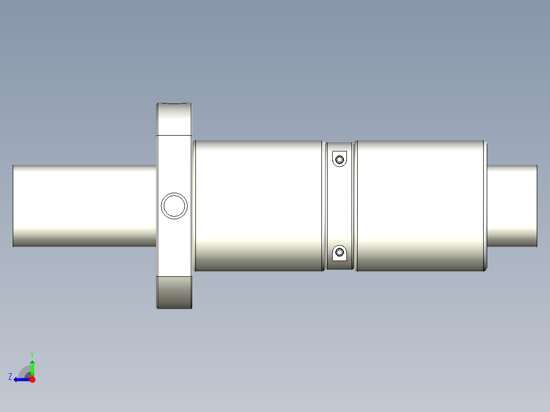 DFI滚珠丝杆右视图