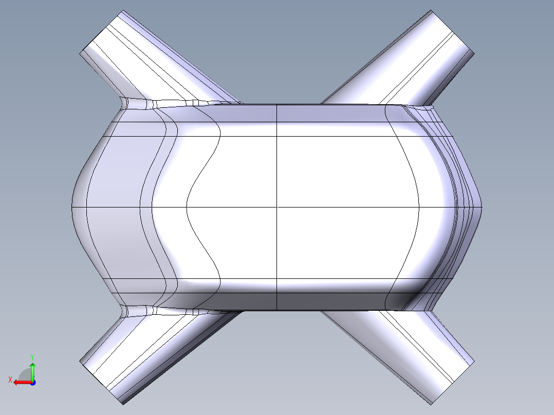 无人机中心后视图
