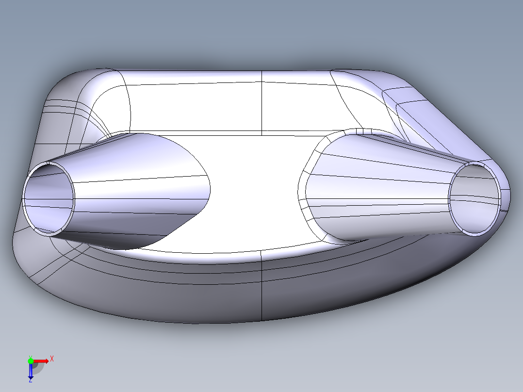 无人机中心俯视图