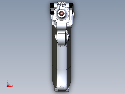 手枪左轮冲锋枪老式狙击步枪设计3D图纸luger-mod-1904-1 4 STP前视缩略图