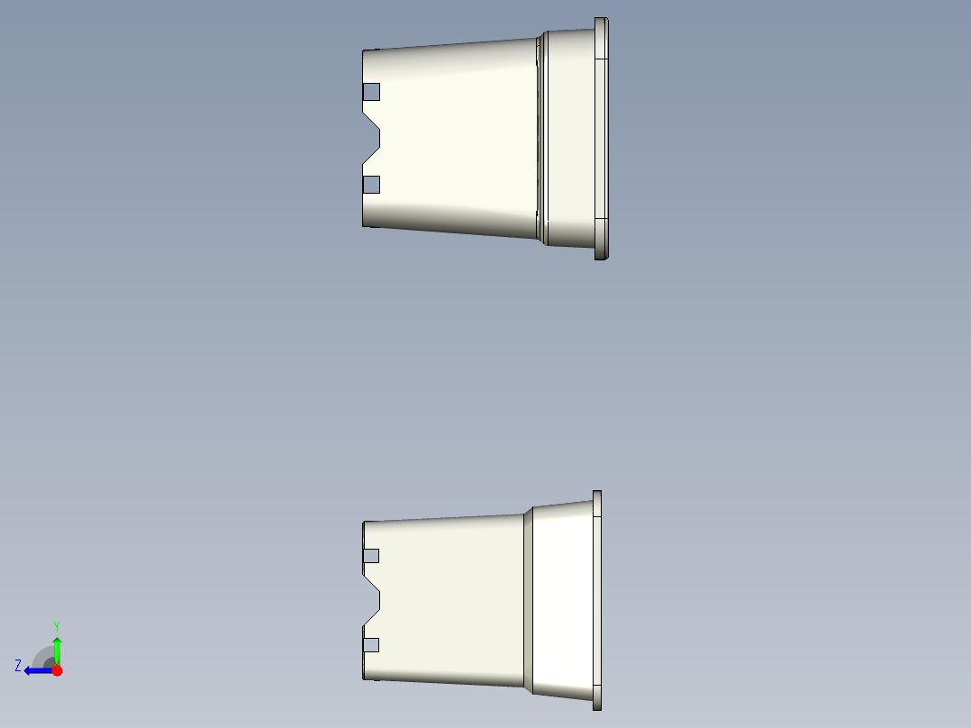 11升种植花盆右视图