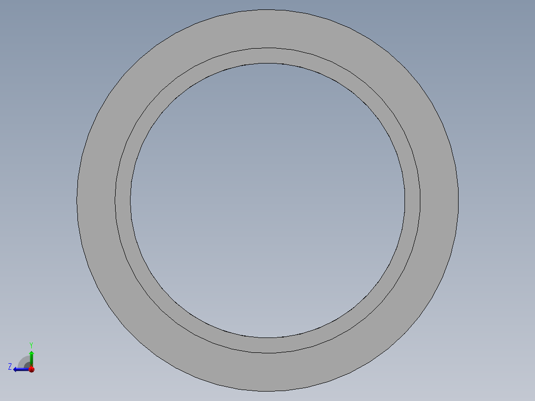 平缩接(Reducer)右视图
