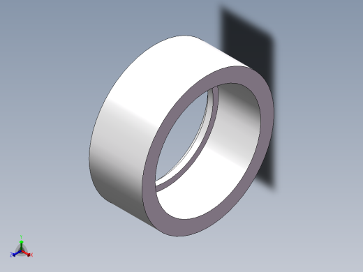 平缩接(Reducer)正等轴测缩略图