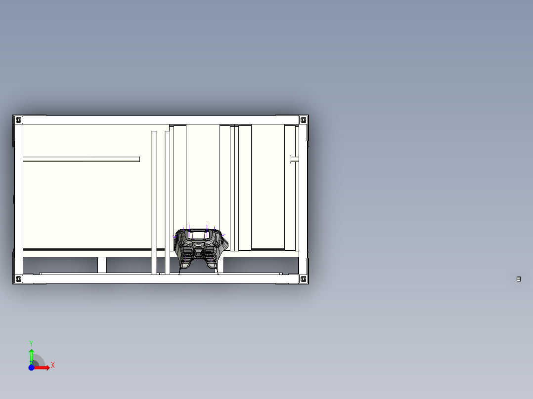 C7周转器具前视图