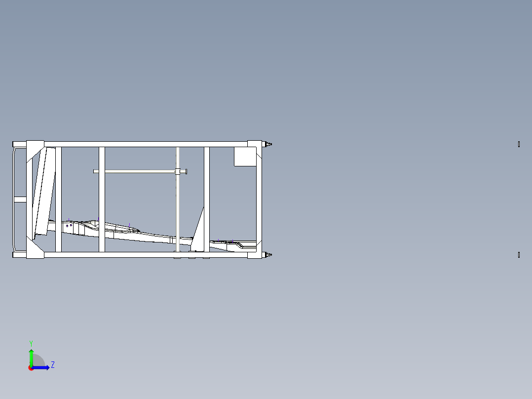 C7周转器具左视图