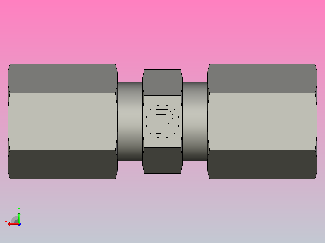 EO管接头联盟G04ZLL71.igs后视图