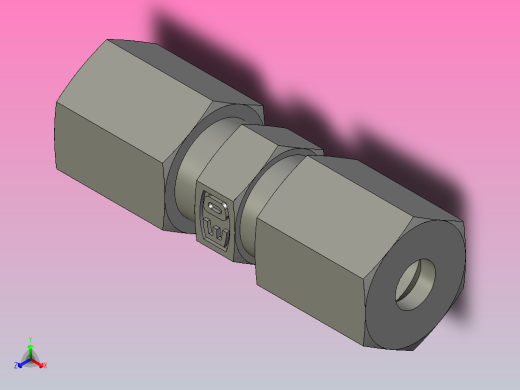 EO管接头联盟G04ZLL71.igs正等轴测缩略图