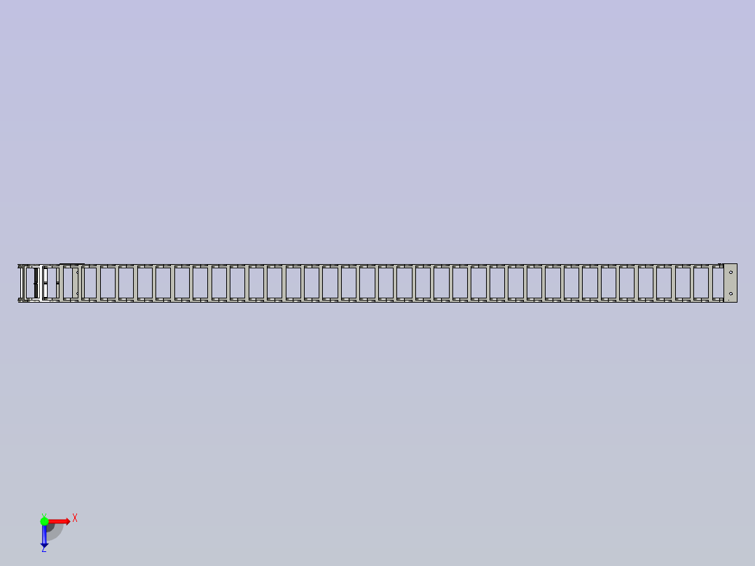 加长-文依拖链185050俯视图