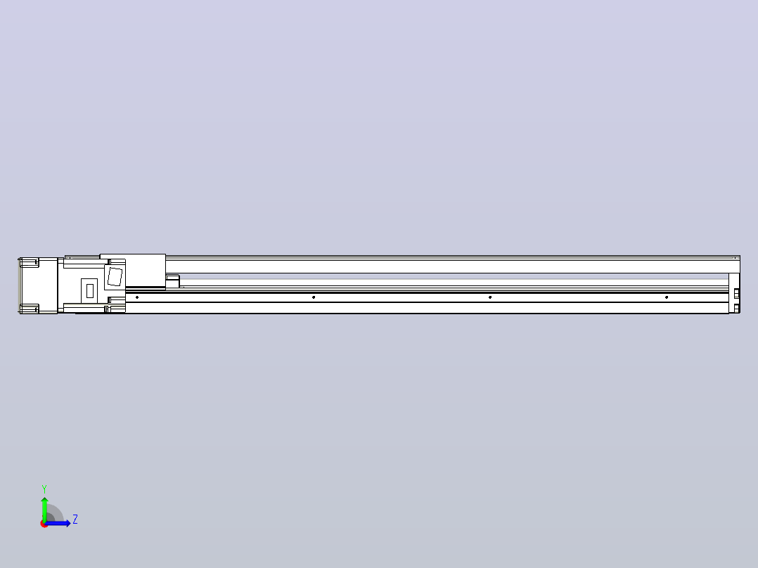 钢基模组TPA-KNR-8610C-740A1-ML-H0S2左视图
